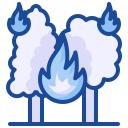 incendio forestal icon