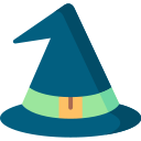 sombrero de bruja icon