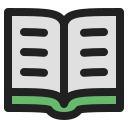 libro abierto icon