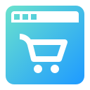 las compras en línea icon