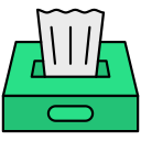 caja de pañuelos icon