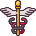 símbolo del caduceo icon