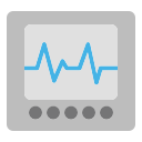 monitor de pulso cardiaco icon