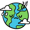 Planet earth icon