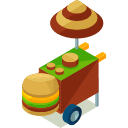 carrito de comida icon