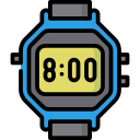 reloj digital icon