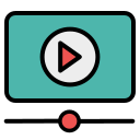 video tutorial icon