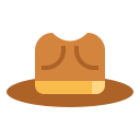 sombrero de detective icon