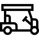 Golf cart icon
