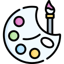 paleta de color icon