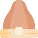 sombrero tejido icon