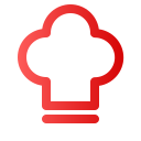 sombrero de cocinero icon