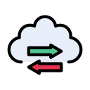 transferencia de datos icon