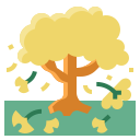 arbol de otoño icon