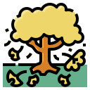 arbol de otoño icon