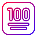 100 icon