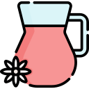 té rojo icon