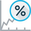 gráfico de linea icon