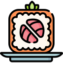 rollo de sushi icon