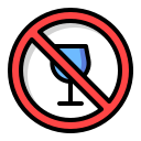 no alcohol icon