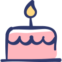 pastel de cumpleaños icon