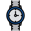 reloj de pulsera icon