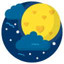 luna llena icon