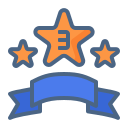 médaille étoile 