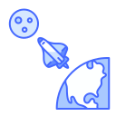 viaje espacial icon