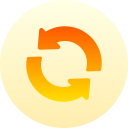 flecha circular icon