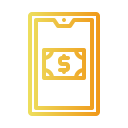 dinero digital icon