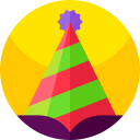 sombrero de fiesta icon