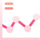 gráfico de linea icon