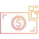 dinero digital icon