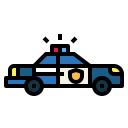 coche de policía icon