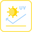 protección uv icon