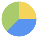 gráfico circular icon