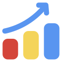 gráfico de crecimiento icon