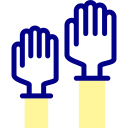 levantar la mano icon