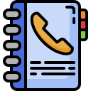 livro de contato icon