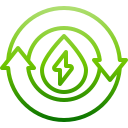 energía renovable icon