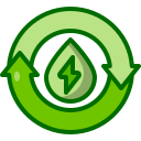 energía renovable icon