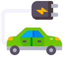 coche eléctrico icon