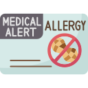 tarjeta de alergia icon