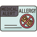 tarjeta de alergia icon