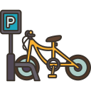 parking de bicicletas icon