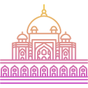 tumba de humayun icon