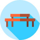 mesa de picnic icon