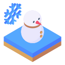 monigote de nieve icon