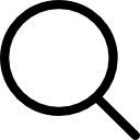 Search interface symbol icon